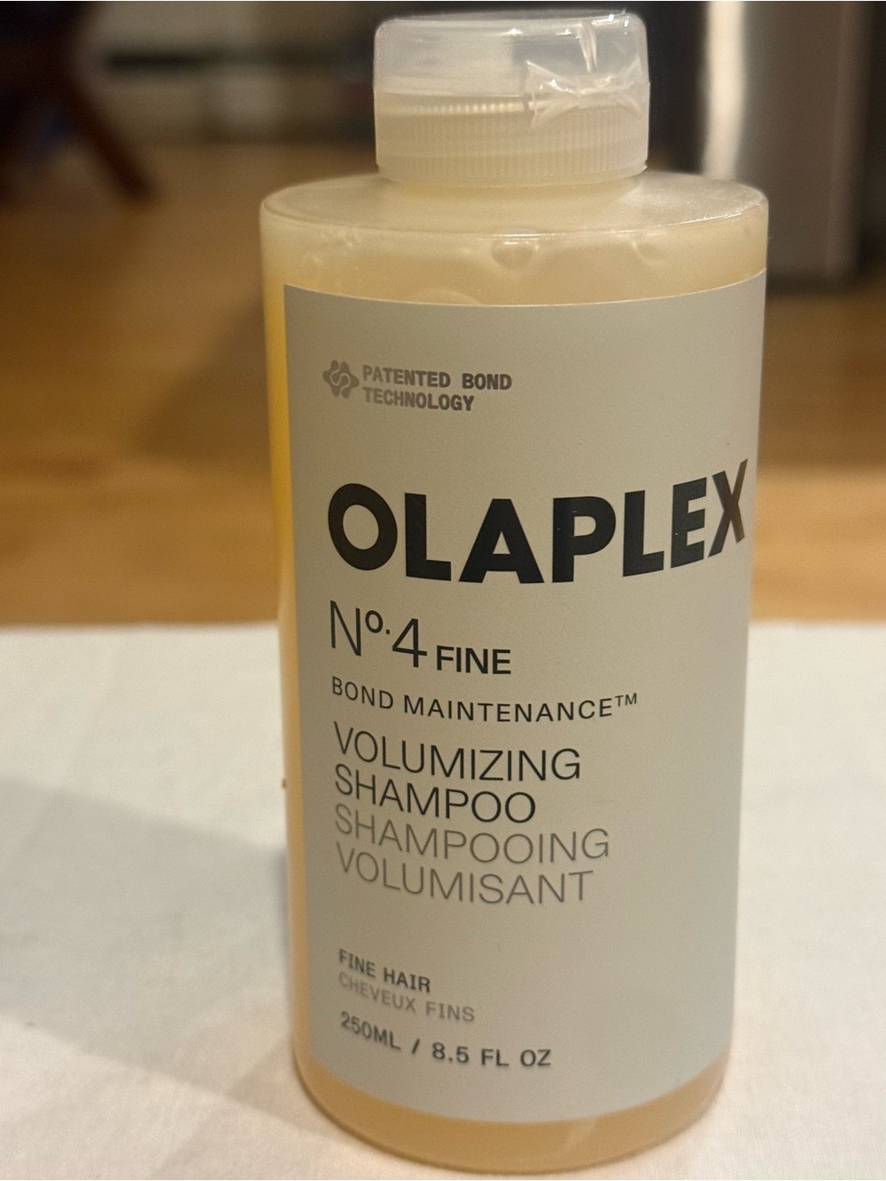 OLAPLEX No. 4 Fine Bond Maintenance Volumizing Shampoo, formulated for fine hair